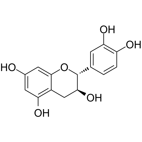 Catechin(Synonyms: 儿茶素; (+)-Catechin;  Cianidanol;  Catechuic acid)