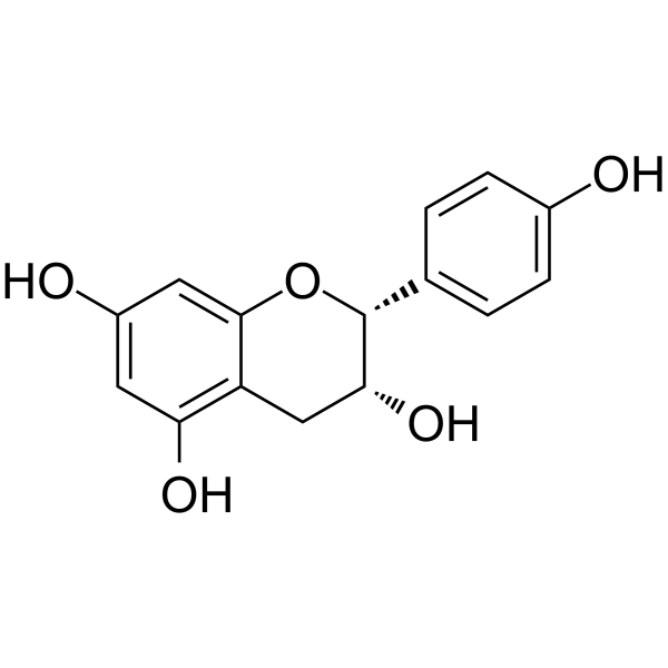 (-)-Epiafzelechin Chemical Structure (-)-Epiafzelechin(Synonyms: 表阿夫儿茶精)