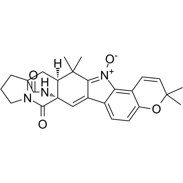 Avrainvillamide Chemical Structure Avrainvillamide(Synonyms: (+)-Avrainvillamide; CJ-17,665)