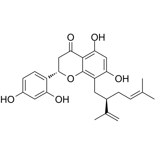 Sophoraflavanone G Chemical Structure Sophoraflavanone G(Synonyms: Kushenol F)