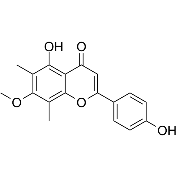 Sideroxylin Chemical Structure Sideroxylin