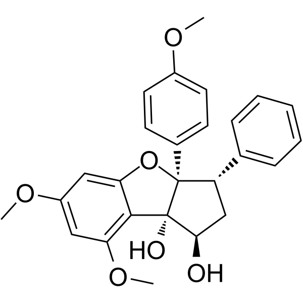 Rocaglaol Chemical Structure Rocaglaol
