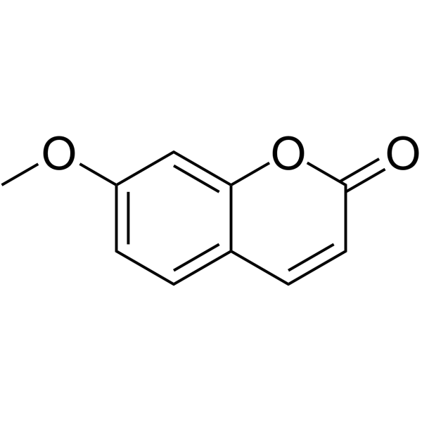 Herniarin(Synonyms: 7-甲氧基香豆素; 7-Methoxycoumarin;  Methyl umbelliferyl ether)