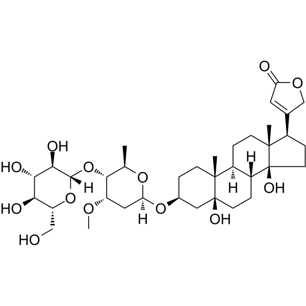 Periplocin Chemical Structure Periplocin