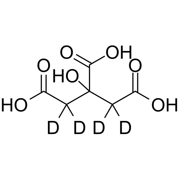 Citric acid-d4(Synonyms: 柠檬酸 d4)