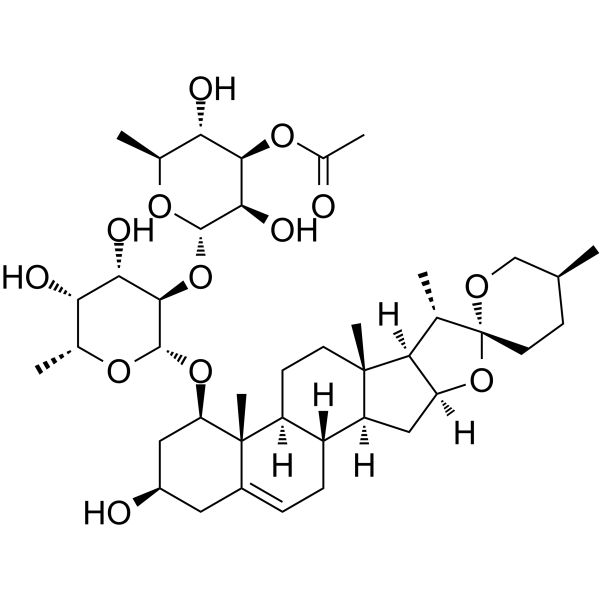 Lirioprolioside B(Synonyms: 山麦冬皂苷B)
