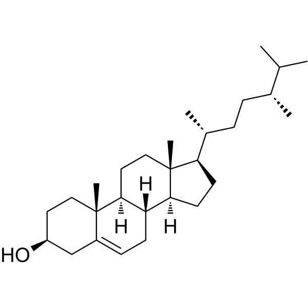 Campesterol(Synonyms: 菜油甾醇; (24R)-5-Ergosten-3β-ol)
