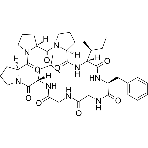 Heterophyllin B(Synonyms: 太子参环肽B)