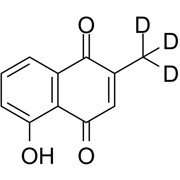 Plumbagin-d3(Synonyms: 2-Methyljuglone-d3)