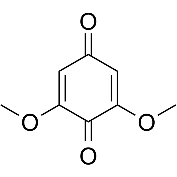 2,6-Dimethoxy-1,4-benzoquinone Chemical Structure 2,6-Dimethoxy-1,4-benzoquinone(Synonyms: 2,6-二甲氧基-1,4-苯醌)