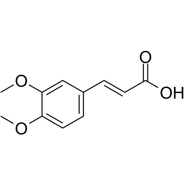3,4-Dimethoxycinnamic acid(Synonyms: O-Methylferulic acid)