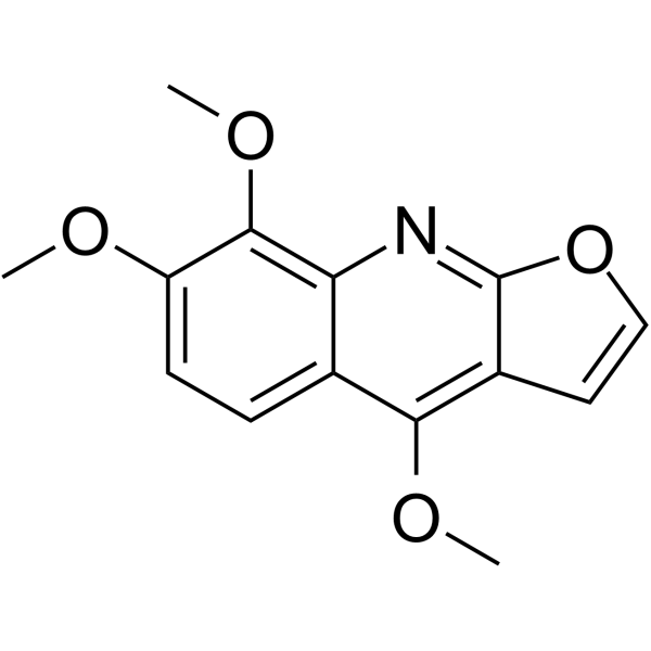 Skimmianine(Synonyms: 茵芋碱)