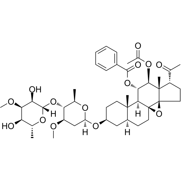 Tenacissoside I Chemical Structure Tenacissoside I(Synonyms: 通关藤苷I)