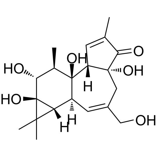 Phorbol Chemical Structure Phorbol(Synonyms: 4β-Phorbol)
