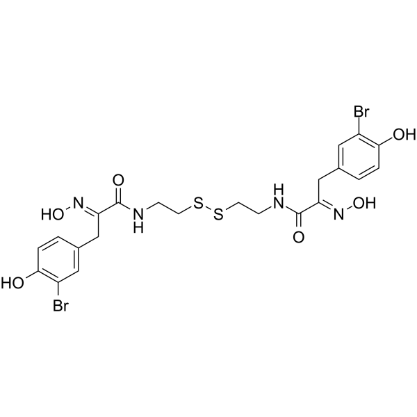 Psammaplin A Chemical Structure Psammaplin A