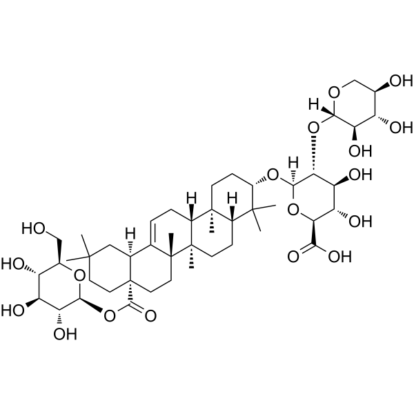Pseudoginsenoside RT1(Synonyms: 拟人参皂苷 RT1)