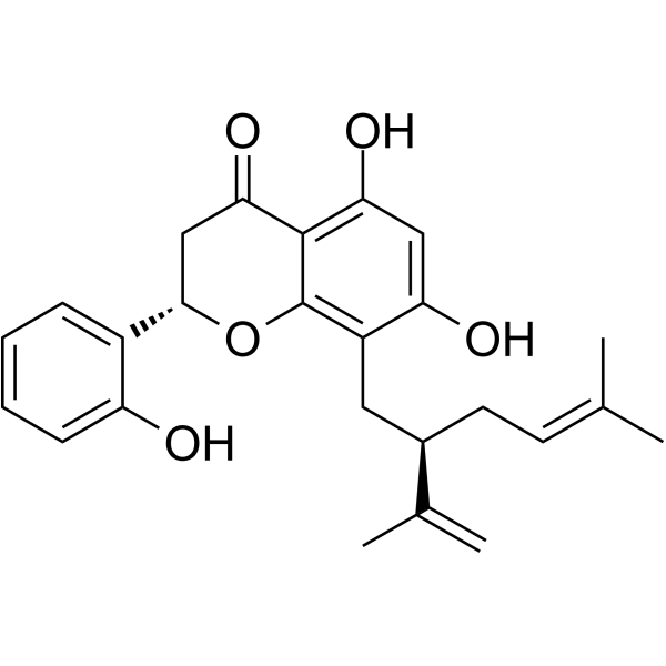 Kushenol A(Synonyms: Leachianone E)