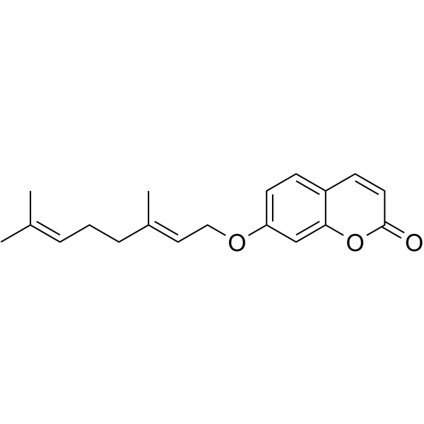 Auraptene Chemical Structure Auraptene(Synonyms: 橙皮油素)