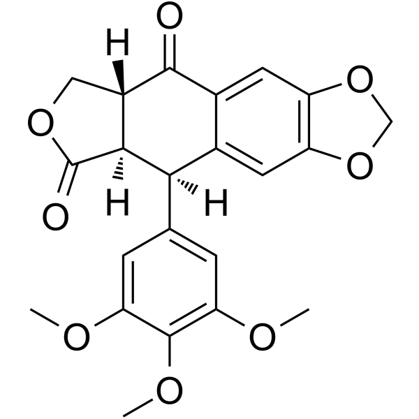 Podophyllotoxone Chemical Structure Podophyllotoxone