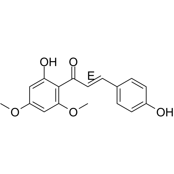 Flavokawain C Chemical Structure Flavokawain C(Synonyms: 卡瓦胡椒素C)