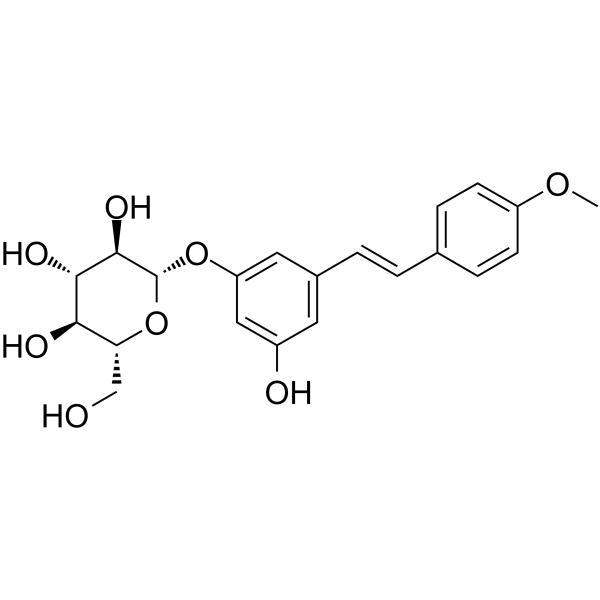 Desoxyrhaponticin(Synonyms: 脱氧土大黄苷)
