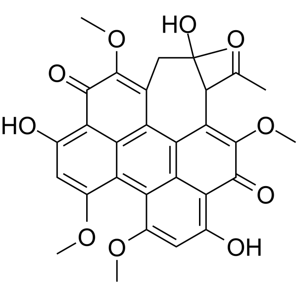 Hypocrellin A(Synonyms: 竹红菌甲素)