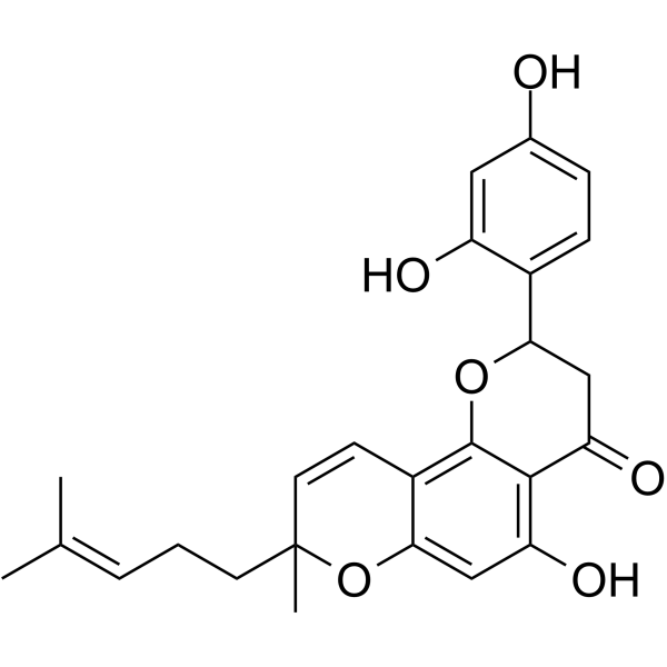 Sanggenol L Chemical Structure Sanggenol L