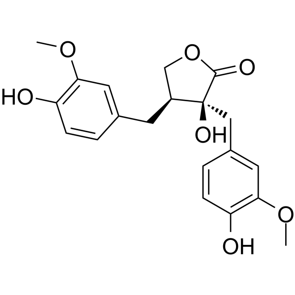 Nortrachelogenin(Synonyms: (-)-Wikstromol;  (-)-Nortrachelogenin)