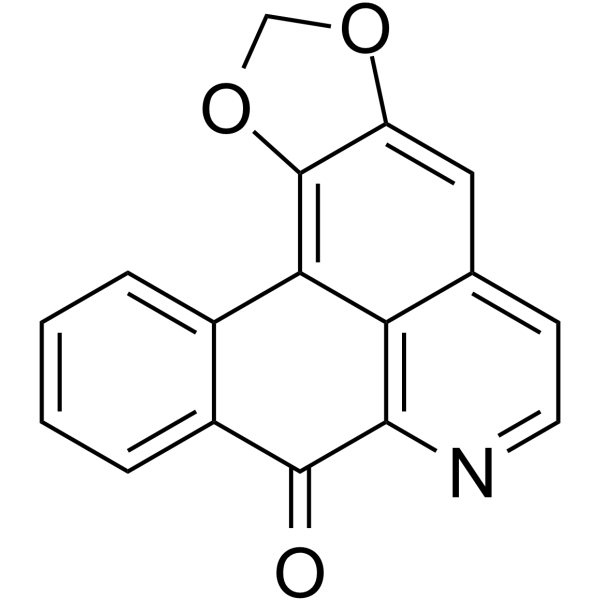 Liriodenine Chemical Structure Liriodenine(Synonyms: Spermatheridine; VLT045)
