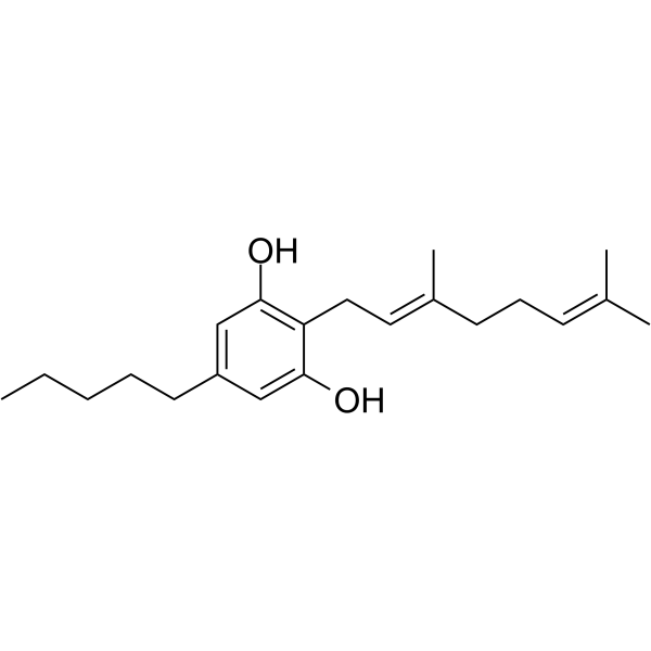 Cannabigerol Chemical Structure Cannabigerol
