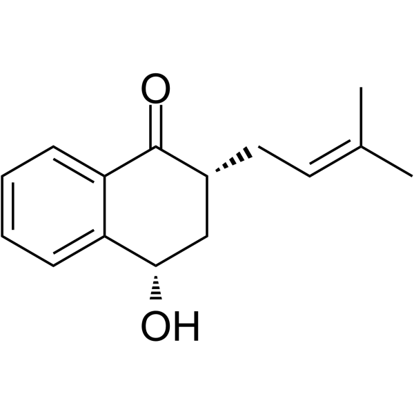 Catalponol Chemical Structure Catalponol(Synonyms: 梓酚)