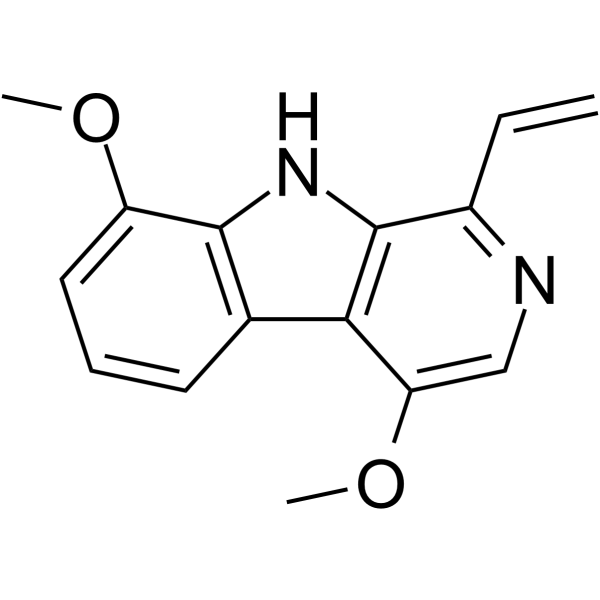 Dehydrocrenatidine Chemical Structure Dehydrocrenatidine(Synonyms: Kumujian G; O-Methylpicrasidine I)