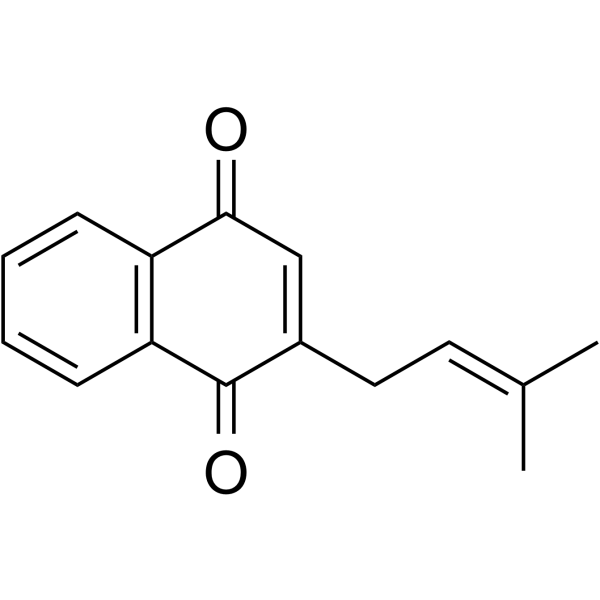 Deoxylapachol Chemical Structure Deoxylapachol(Synonyms: 去氧拉巴醌)