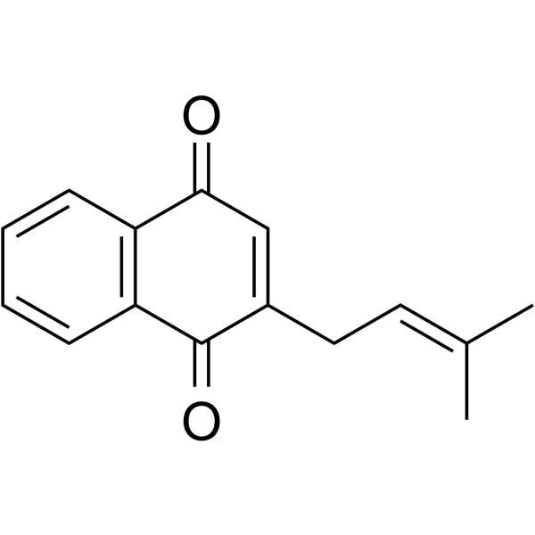 Deoxylapachol(Synonyms: 去氧拉巴醌)