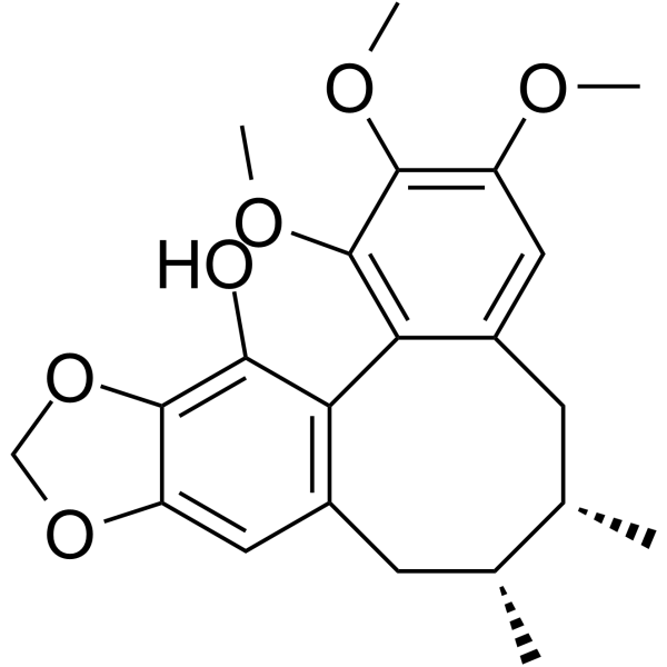 Gomisin M2 Chemical Structure Gomisin M2(Synonyms: (+)-Gomisin M2)