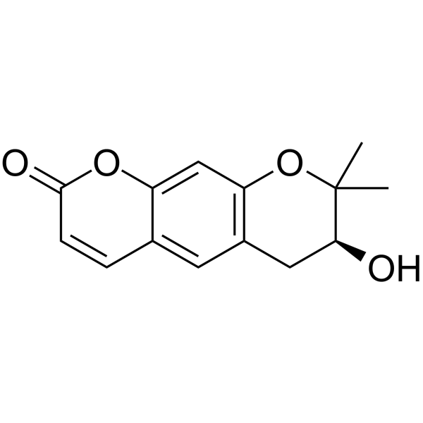 Decursinol Chemical Structure Decursinol