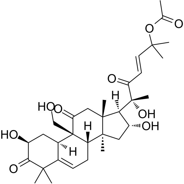 Cucurbitacin A Chemical Structure Cucurbitacin A(Synonyms: 葫芦素A)