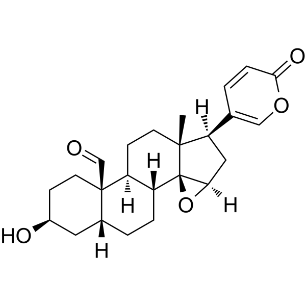Resibufagin Chemical Structure Resibufagin(Synonyms: 脂蟾毒精)