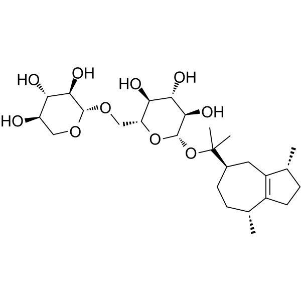Ophiopogonside A Chemical Structure Ophiopogonside A(Synonyms: 川麦冬苷A)