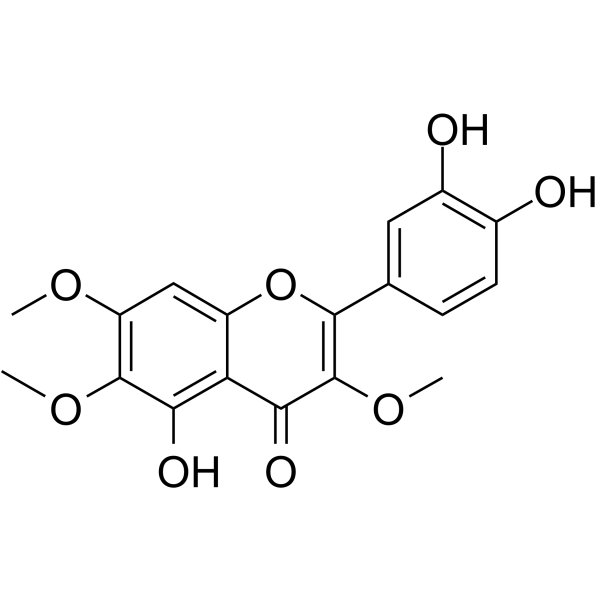 Chrysosplenol D Chemical Structure Chrysosplenol D(Synonyms: 猫眼草酚D)