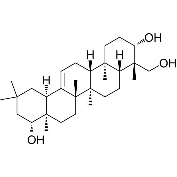 Soyasapogenol B Chemical Structure Soyasapogenol B(Synonyms: 大豆甾醇B)