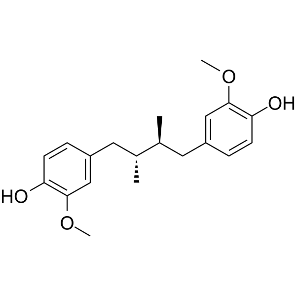 Dihydroguaiaretic acid Chemical Structure Dihydroguaiaretic acid