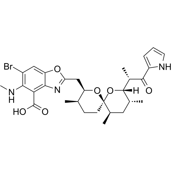 4-Bromo A23187 Chemical Structure 4-Bromo A23187