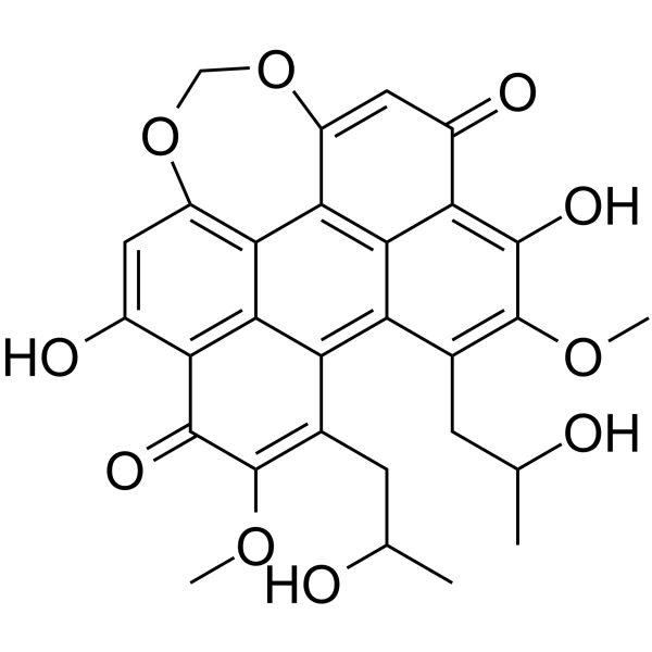 Cercosporin(Synonyms: 尾孢菌素)