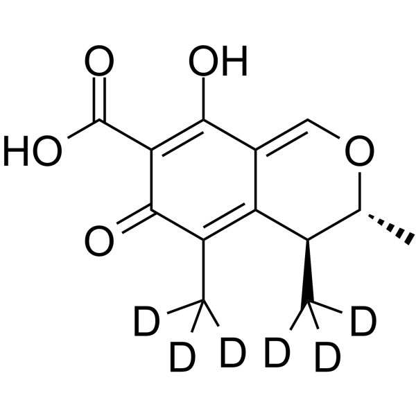 Citrinin-d6(Synonyms: 桔霉素 d6)