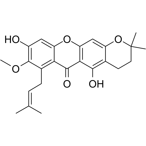 3-Isomangostin(Synonyms: 3-异倒捻子素)