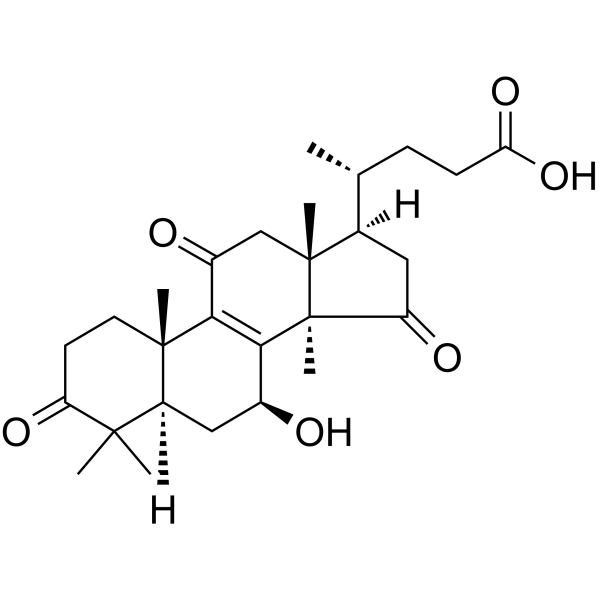 Lucideric acid A Chemical Structure Lucideric acid A(Synonyms: 赤芝酸 A)