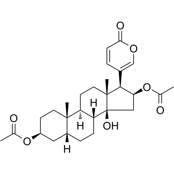 3-O-Acetylbufotalin(Synonyms: 3-乙酰蟾毒它灵)