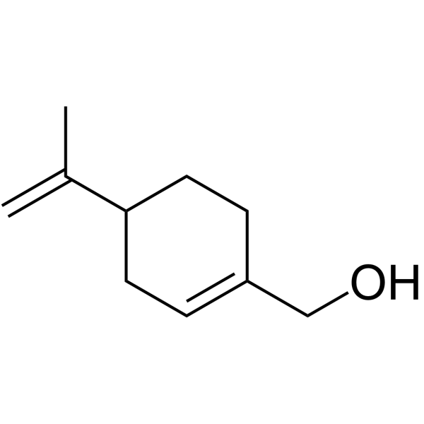 Perillyl alcohol Chemical Structure Perillyl alcohol(Synonyms: 紫苏醇)