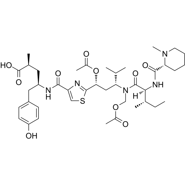 Tubulysin I(Synonyms: 微管蛋白抑制剂 I)